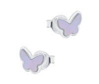 Little one Butterfly Shaped Silver Stud Earring STS-6418